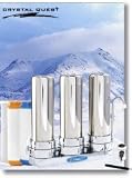 Crystal Quest Countertop Stainless Steel Triple Nitrate PLUS