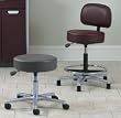 [Itm] Without Back* [Acsry To]: Premium Aluminum Base Exam Stool - Pneumatic Heig... see description