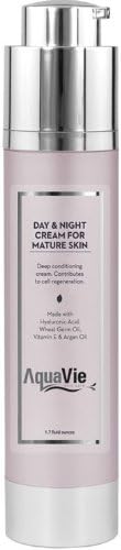 Day &amp; Night Cream for Mature Skin - Deep Conditioning, Anti Aging Cream for Both Day and Night Use - Supports Cell Regeneration and Reduces Wrinkles