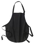 Port Authority - Medium Length Apron with Pouch Pockets. A510
