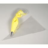 Ateco Clear 18 Disposable Bags, 200 Count Dispenser Box