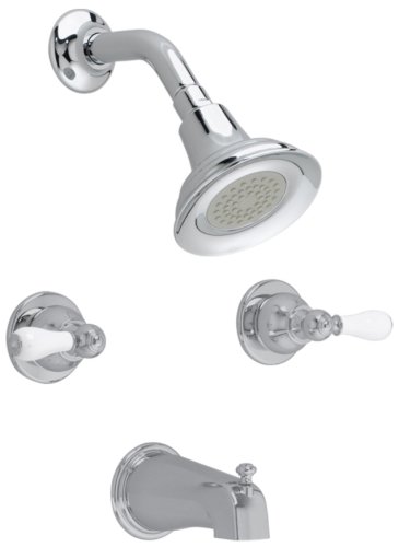 American Standard 7220.712.002 Hampton 2-Handle Tub and Shower Set, Polished Chrome