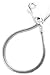 1mm Nickel Free Sterling Silver Italian Snake Chain Necklace(Lengths 14