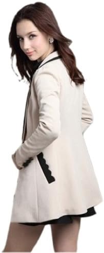 BWDB Women's Stylish Long Sleeve Buttons Suit Jacket Blazer