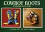 Cowboy Boots Postcard Book