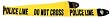 LM Police Line Silk-Screen Guitar Strap