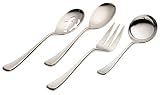 Mikasa 18/10 Stainless-Steel Virtuoso 4-Piece Hostess Set
