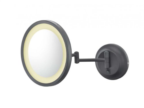 Kimball & Young Single Sided LED Wall Mirror, Chrome