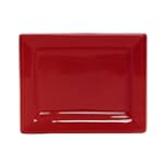 Colorcode Rectangle Appetizer Plate - Rhubarb