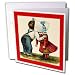 Sandy Martens Vintage Valentine Designs - Vintage Young Love - Greeting Cards-12 Greeting Cards with envelopes