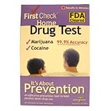 First Check Home Drug Testing Kit - Cocaine and Marijuana