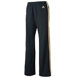 「(アディダス)adidas adienergy ウォームアップパンツ DJ929 X48675 ブラック/メタリックゴールド M」の画像
