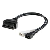 Adaptor Lead 2-pin Connector - VAG 2x2, 2x2/2 OBD USB Obd2 Adapter Cable Vag-com Vw Audi, Obd2 16p F to VAG Vw Audi 2x2 Adapter Interface Skoda COM