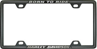 Chroma Graphics Harley Davidson Born to Ride Black Metal Frame
