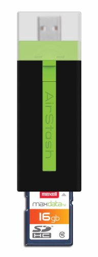 Maxell AirStash Expandable Capacity Wireless 16GB Flash Drive A02 (666601)