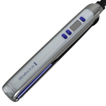 Remington S9951 Shine Therapy Frizz Control, Humidity Resistant Ceramic Flat Hairstyling Iron, 1 Inch