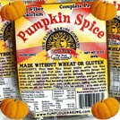Vegan GLUTEN FREE Pumpkin Spice Cookies - 5 Pack