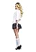 Dreamgirl Adult Womens Schoolgirl Costume, Prep School Halloween Costume