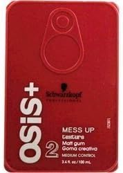 Osis Mess Up Texture Matt Gum Medium Control 3.4oz by Osis by Schwarzkopf