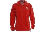 Collegiate Ohio State Buckeyes Women's Striker Sweater (Intense Red, Large)