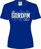Jeff Gordon Team Color Ladies Tee Shirt