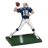 McFarlane Toys NFL Sports Picks Series 8 Action Figure Peyton Manning (Indianapolis Colts) Blue Jersey