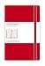 Moleskine Squared Notebook Large, Hard Red (Moleskine Legendary Notebooks)