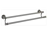 Delta 79025-PT 24-Inch Double Towel Bar, Pewter