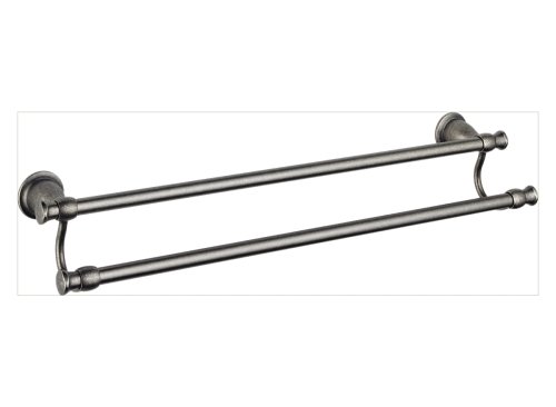 Delta 79025-PT 24-Inch Double Towel Bar, Pewter