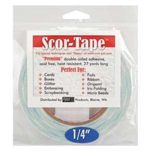 Scor-Tape 1/4" X 27yds