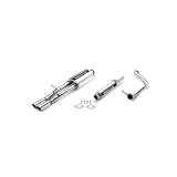 31EB5WKzm%2BL. SL160  Magnaflow 15669 Stainless Steel 2.25 Single Cat Back Exhaust System