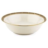 Lenox Desert Vista Ivory China Gold Banded Fruit Bowl