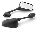 2000-2001 Yamaha YZF R1 YZFR1 JET Black Racing Mirrors