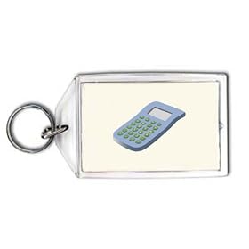 Simple Calculator Keychain