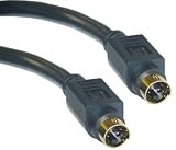 25 FT S-Video SVideo Cable Gold 4 pin Camcorder 25ft