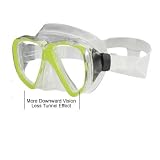 Genesis LVX Low Volume Scuba Diving Mask