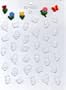 Mini Butterflies and Flowers Candy Mold