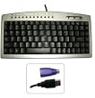 Compact Silver keyboard W9828SBUP