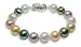 10x11mm Natural Rainbow Cultured Pearl Bracelet - 7 inches