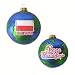 Poland Globe Ornament