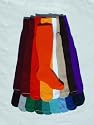 Midweight Solid-Color Tube-sock, ADULT size in 18 colors