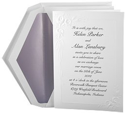 External hard drive:Calla Lily Wedding Invitation White (50 Pack)