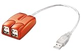 ELECOM U2H-R4BDS バスパワー専用4ポートUSB2.0ハブ