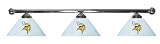 Minnesota Vikings Pool Table Light - Chrome Bar
