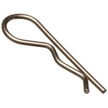 Hitch Pins, Stainless Steel 302, Zinc Plated, Inch