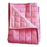 Tadpole Classics Gingham Fuchsia - Crib Coverlet