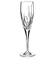 2 Traditional Cut Champagne Flutes