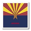 State Flag Of Arizona - 10x10 Iron On Heat Transfer For White Material