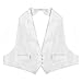 Paragon Stores Men's Pique Vest with Pre-Tied Pique Bow Tie