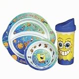  : SpongeBob SquarePants Toddler Feeding Set